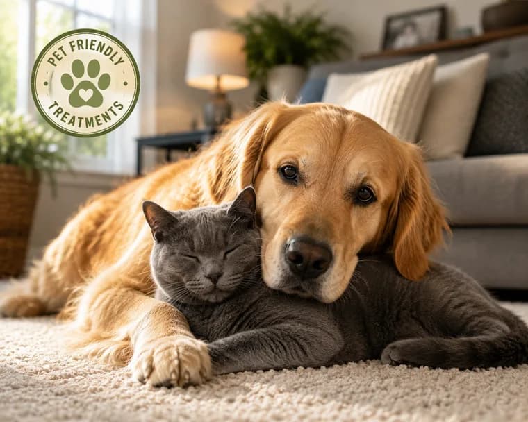 Alpha-Dog flea and tick control service.